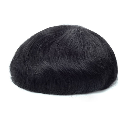 Aero Remy — Full French Lace Hair System with Remy Hair — color #1