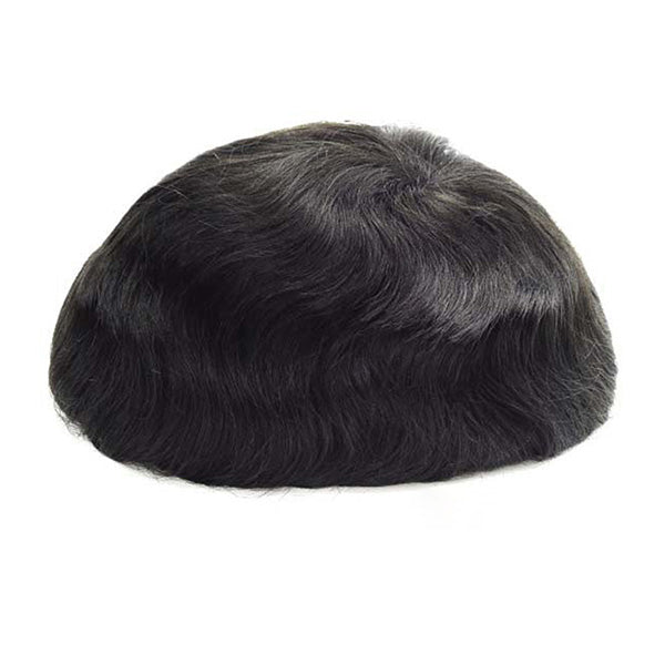 Regal-M — French Lace Hair System with Skin Sides and Back — color #1A