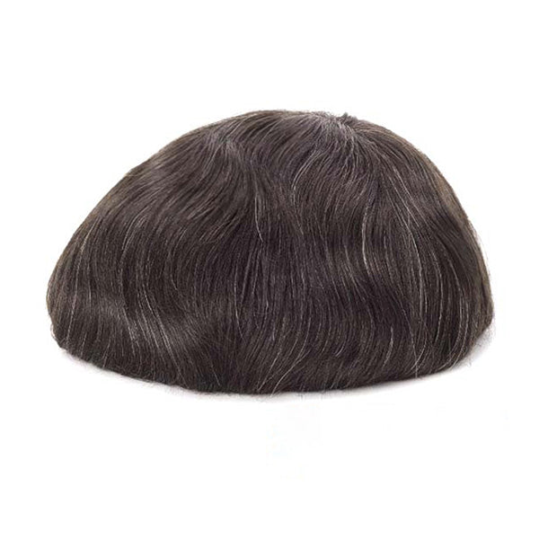 Australia-S — French Lace Hair System with Scallop Skin Front — color #1B05