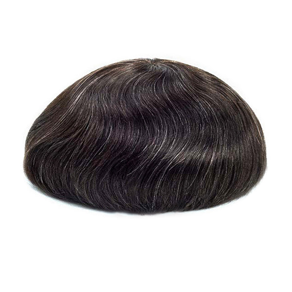 Rock Mono — Fine Mono Hair System with Skin Perimeter — color #1B10