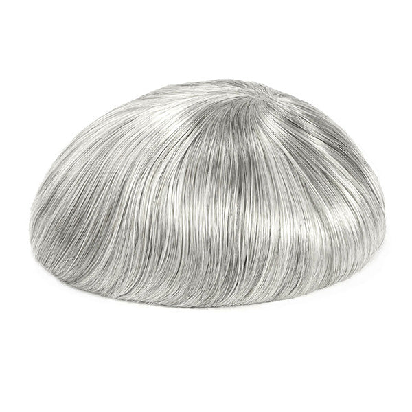 Supple-M — Full Lace Hair System — color #1B90 Human Grey