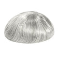 Lead — French Lace Hair System with Skin Sides and Back — color #1B90 Human Grey