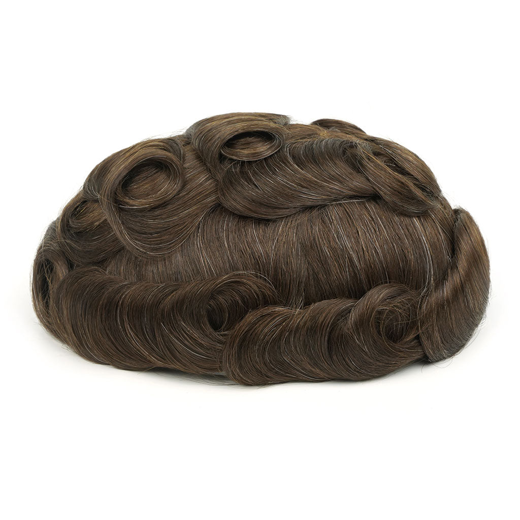 Aero Lux — Full Lace Hair System with European Remy Hair — color EU #410