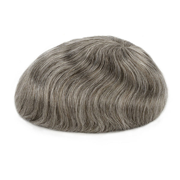 Ncon — Super Fine Welded Mono Hair System — color #465 Human Grey