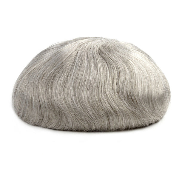 Ncon-L — Monofilament Hair System, Light 80% Density — color #490 Human Grey