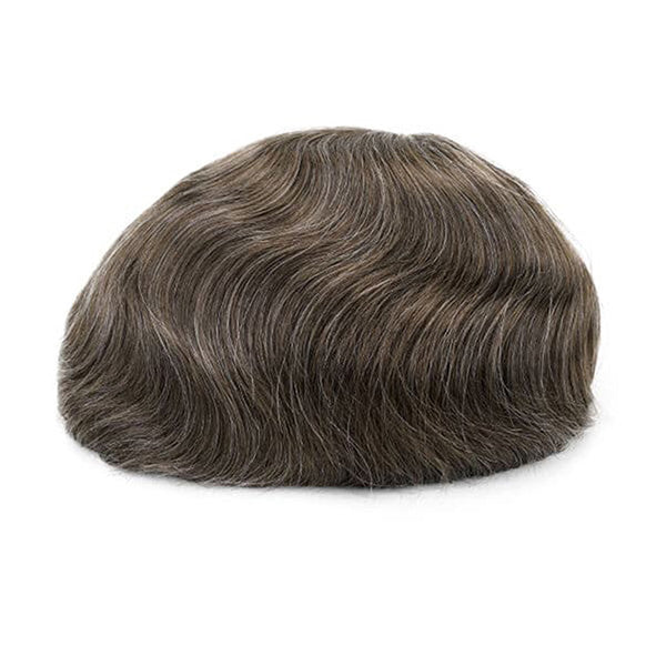 Australia-S — French Lace Hair System with Scallop Skin Front — color #520