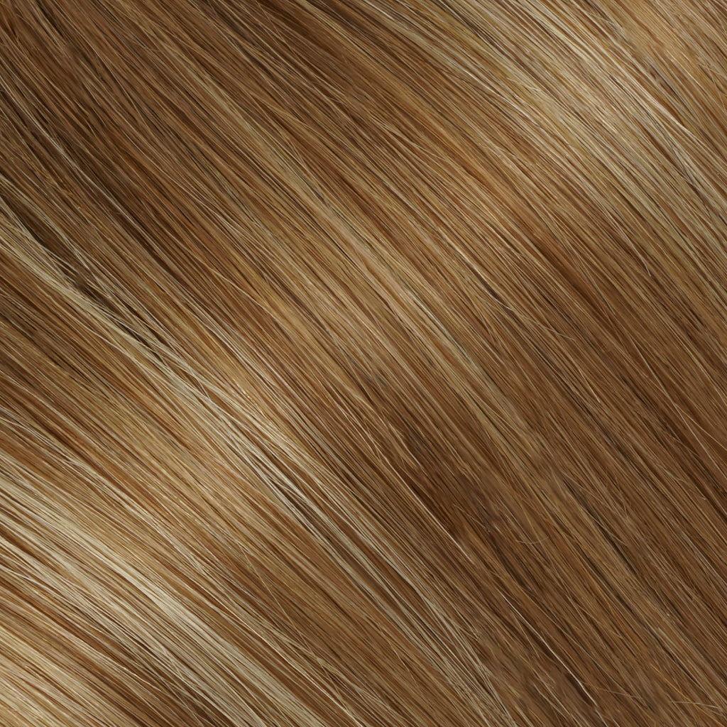 Flora — Silk Top Hair Topper — color #6-8-613