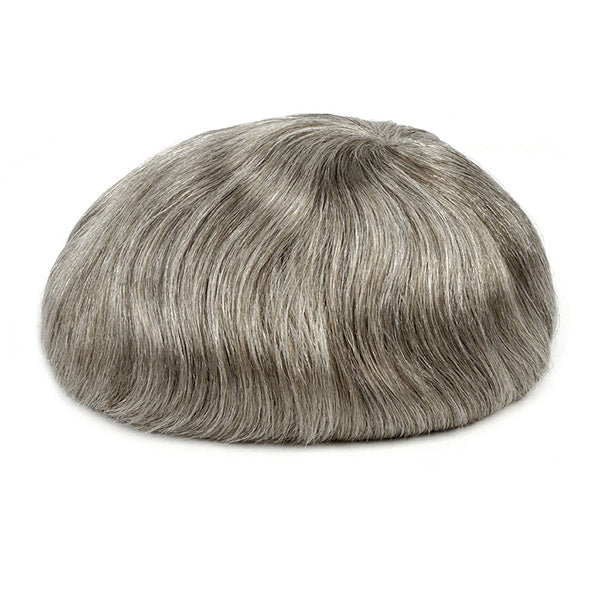 Ncon — Super Fine Welded Mono Hair System — color #670 Human Grey