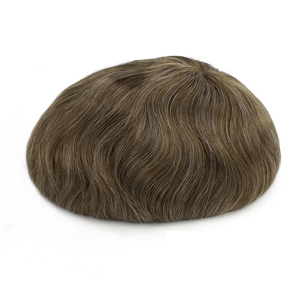 Hollywood-S — Lace Hair System with Thin-Skin Perimeter and Lace Front — color #730