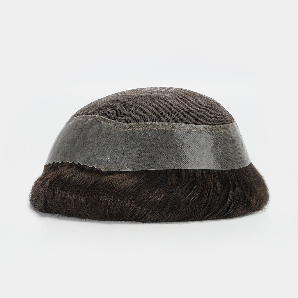 Australia-S — French Lace Hair System with Scallop Skin Front