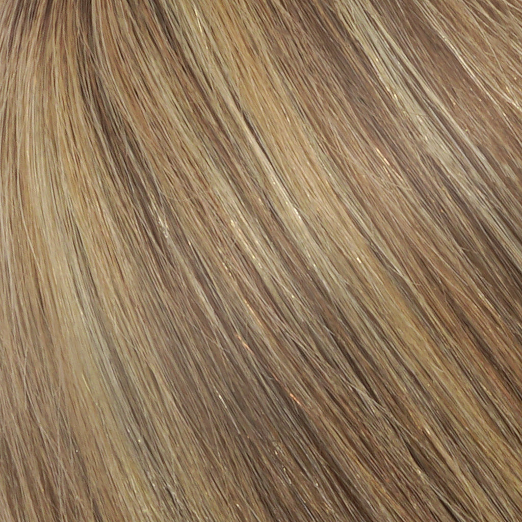 Heather — Hand-Tied Lace Human Hair Wig — color #BRM