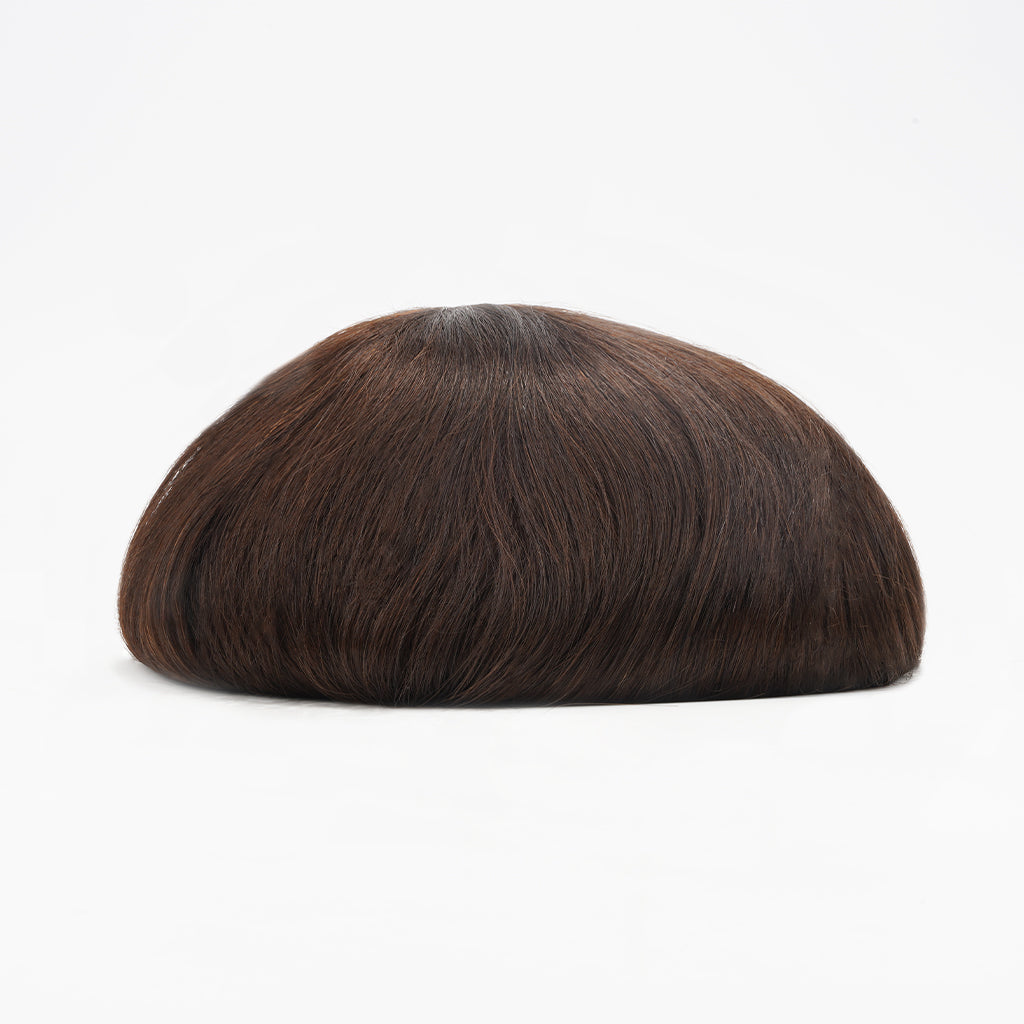 Lucia — Injected Women’s Hair System with European Virgin Hair — color EU #3
