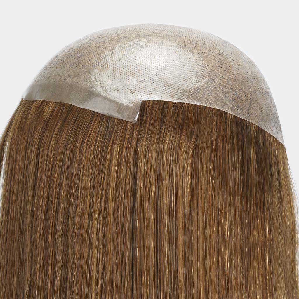 Solene — Skin-Base Women’s Hair System with Remy Hair