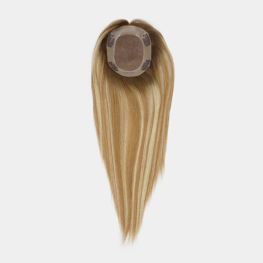 Arielle — Mono Remy Hair Topper (5x6.5)