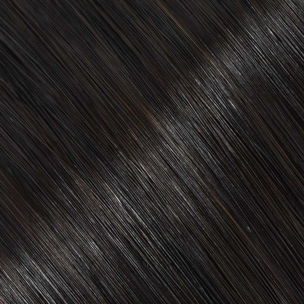 Verena — Stock Silk Top Hair Topper (Remy) — color #NATURAL BLACK