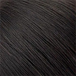 Evelyn — Glue-Free Medical Human Hair Wig — color NATURAL BLACK