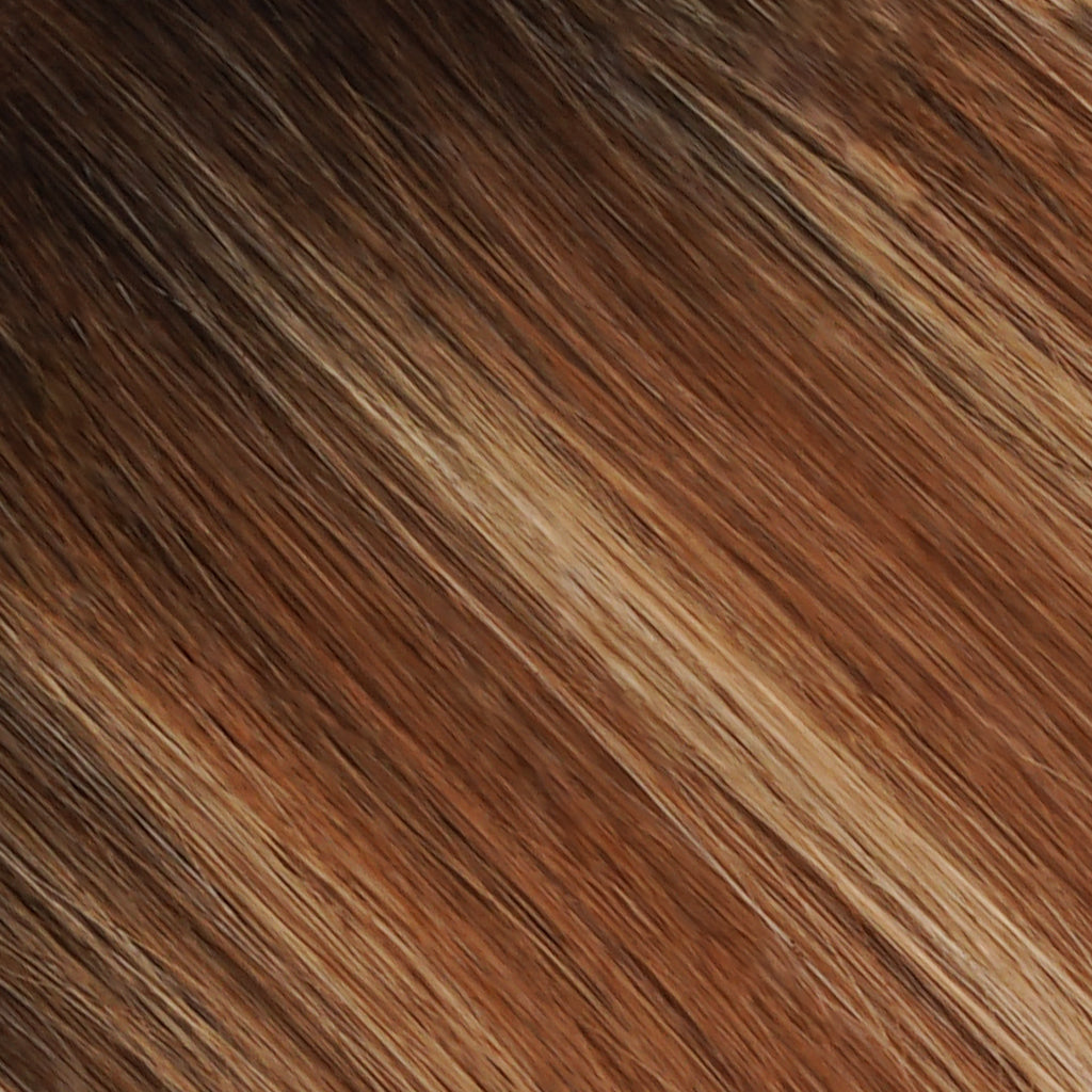 Flora — Silk Top Hair Topper — color #R30AL