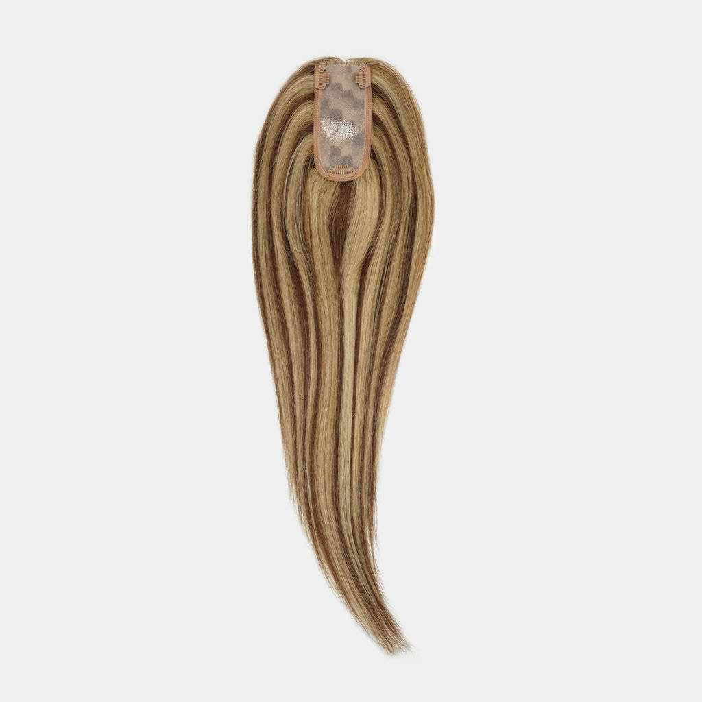 Alba — Clip-In Hair Topper with PU Base