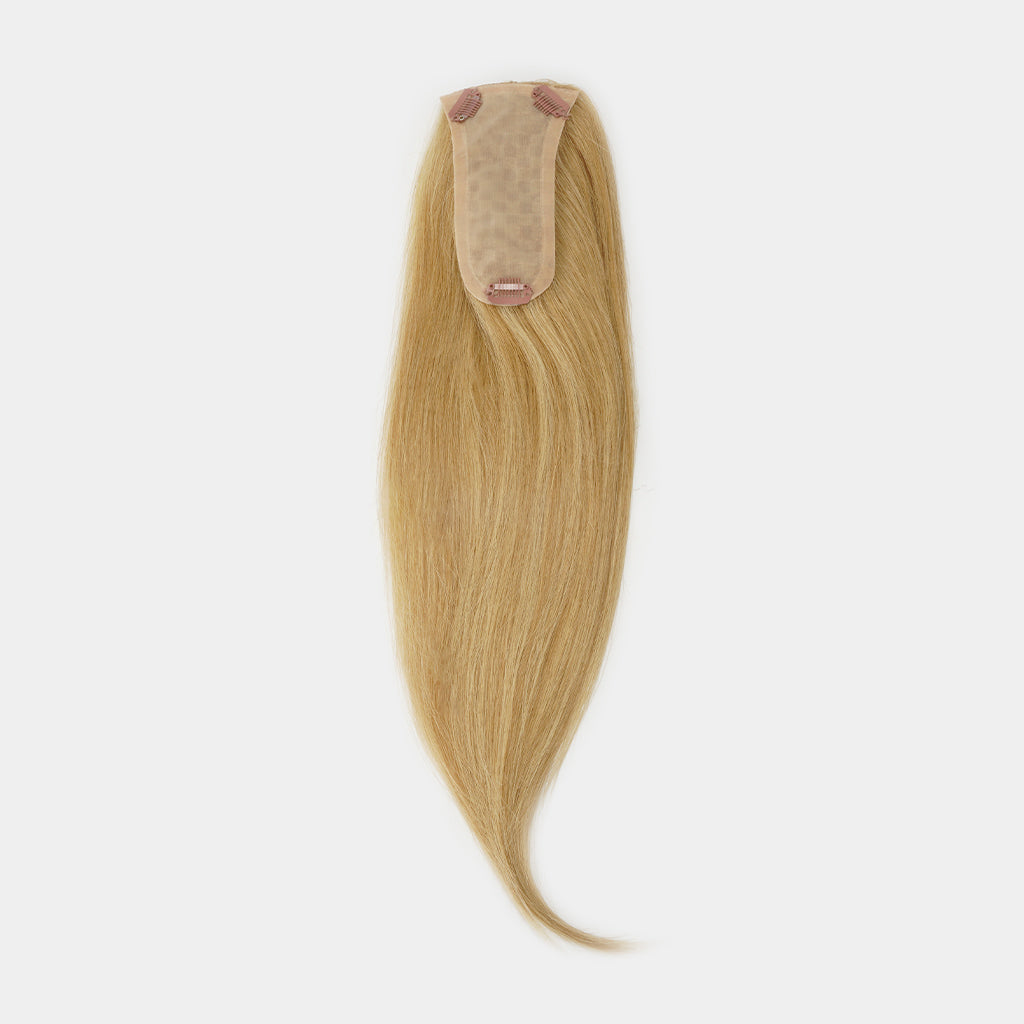 Ella — Silk Top Hair Topper with PU-Coated Perimeter