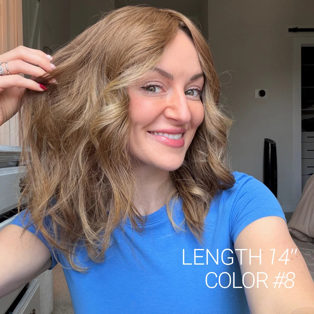 Kailani — Hand-Tied Lace Hair Topper (Prime Remy)